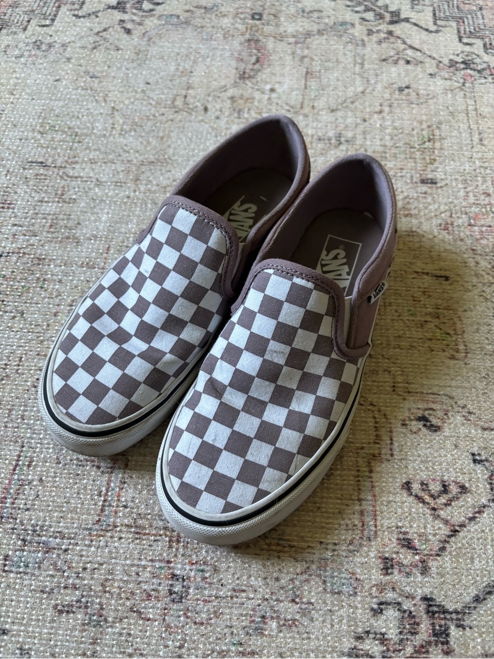 Checkered Vans